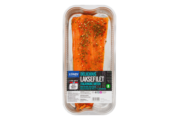 Lerøy laksefilet med italienske urter