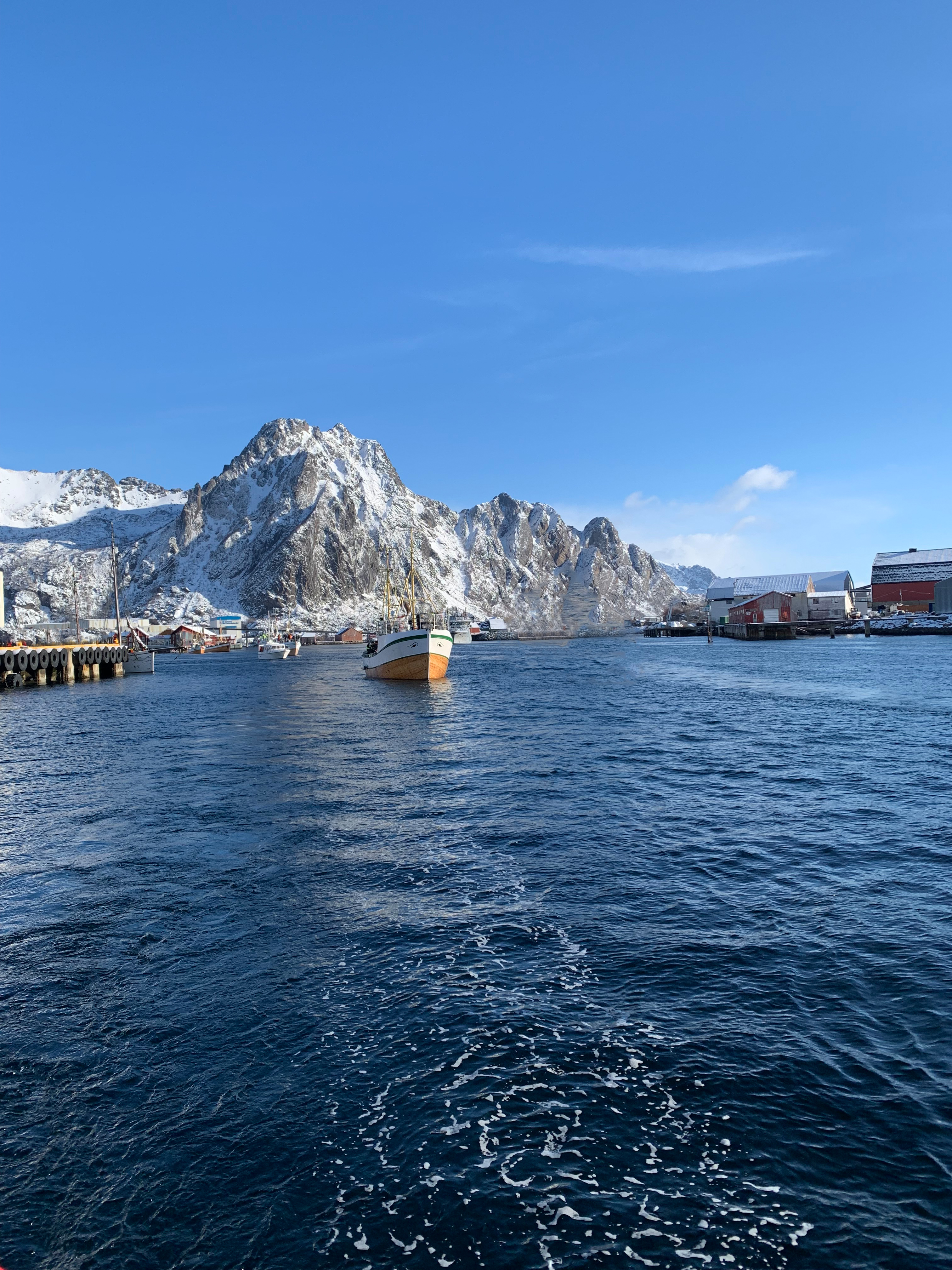 Nature with sea in Svolvær