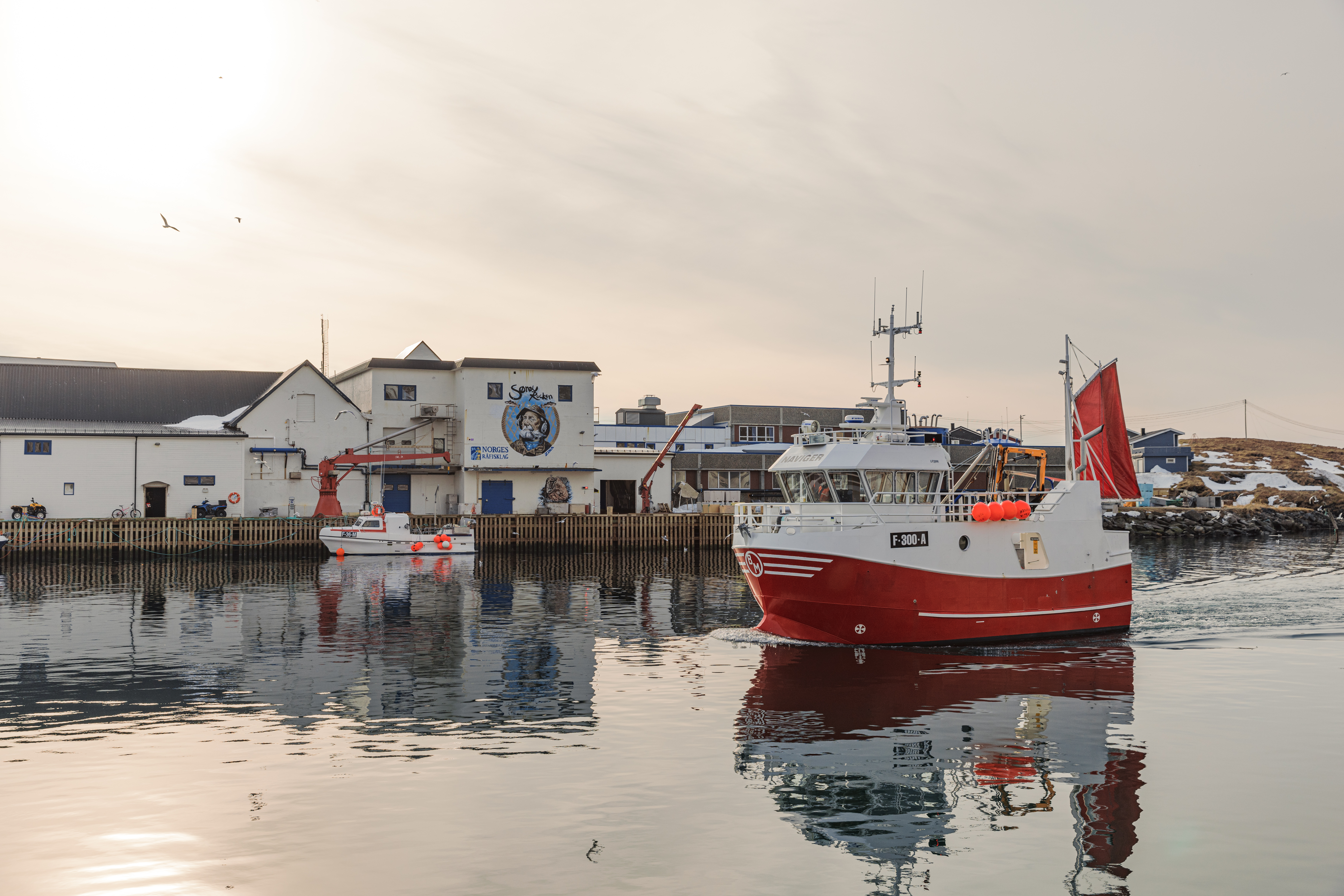 A fishing village in the far north 