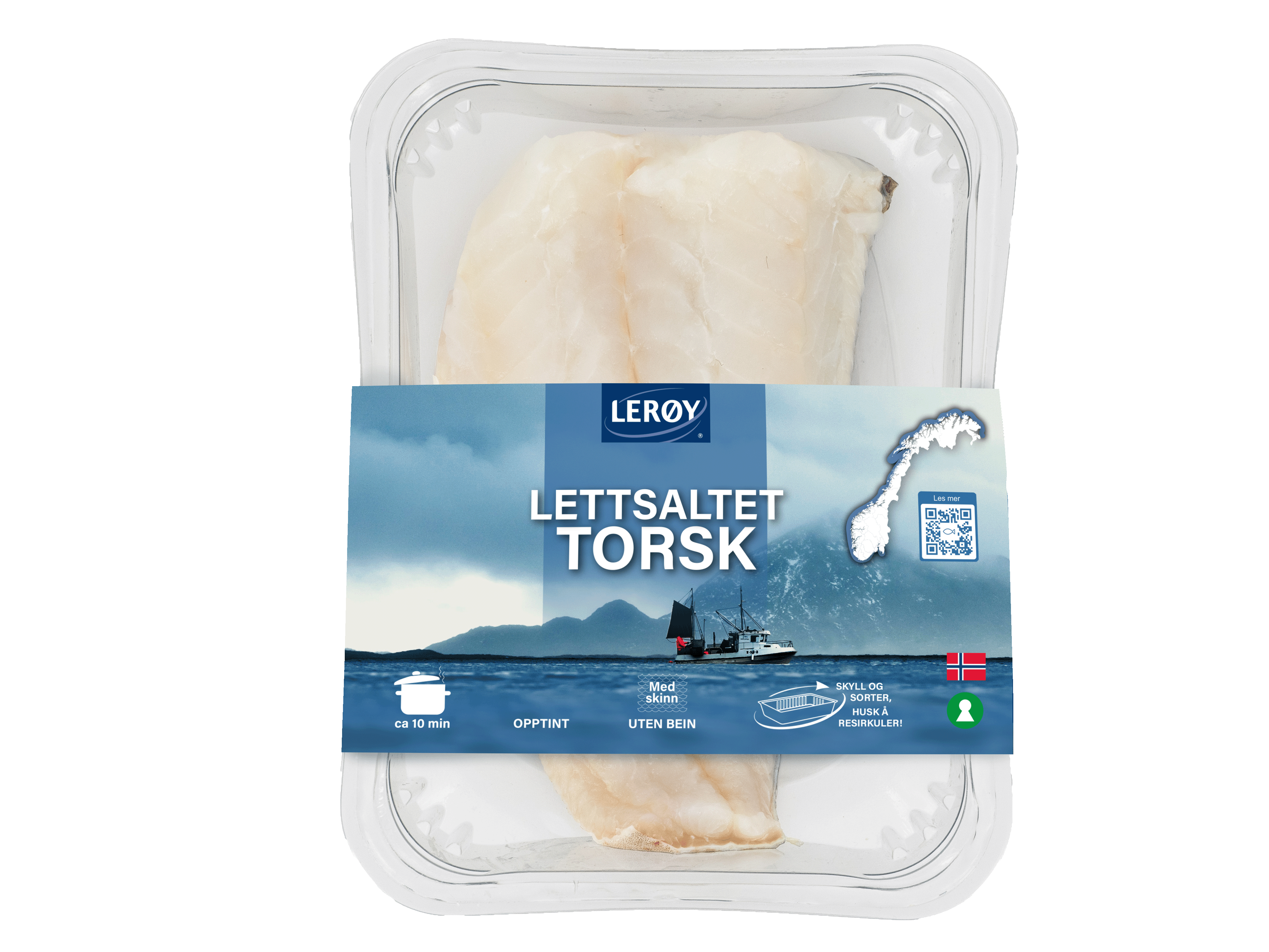 Lerøy lettsaltet torsk
