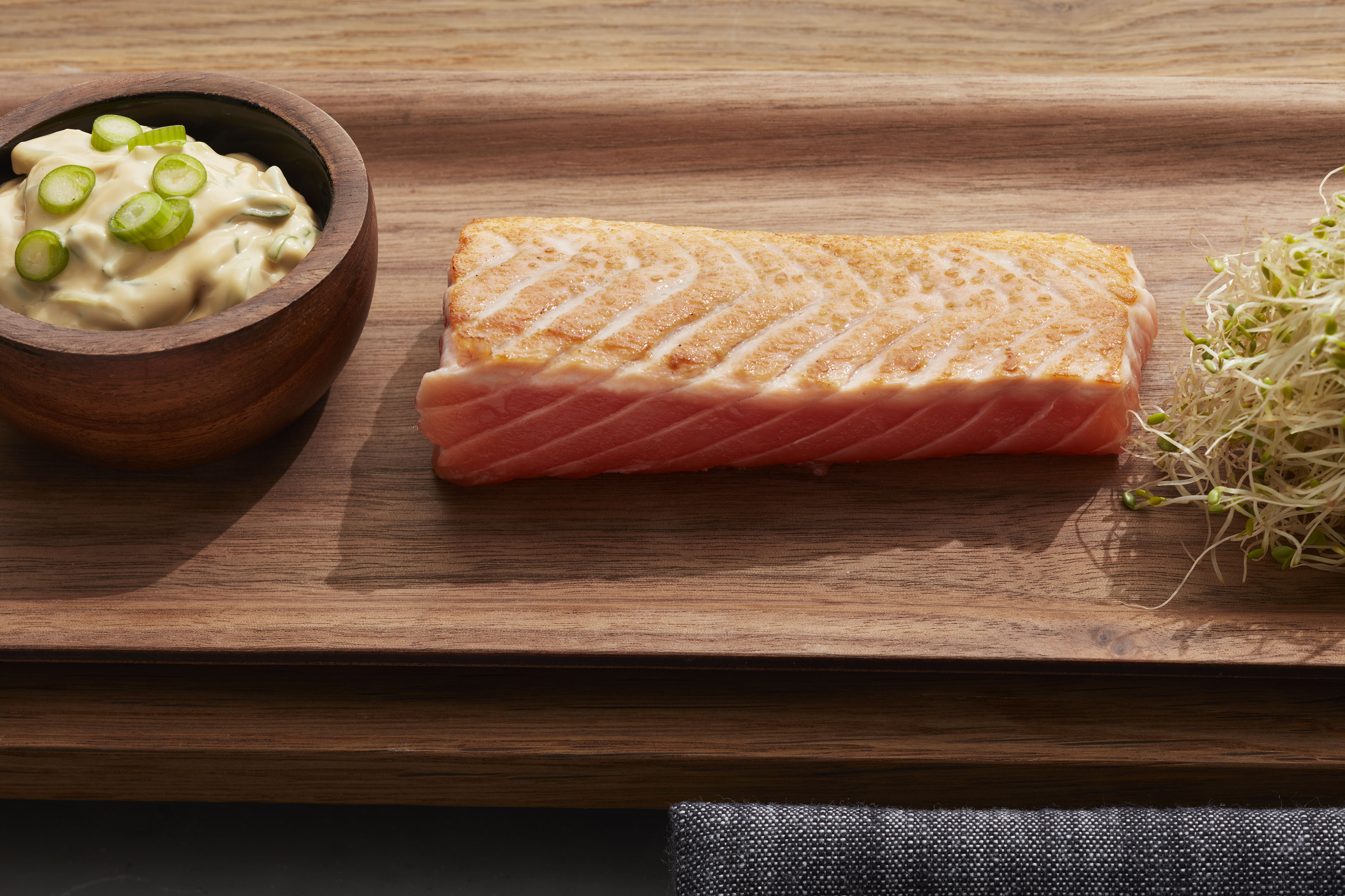 Tatakilaks med soyamajones og spirer